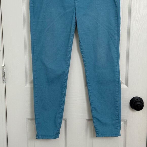 Curve Appeal Jeans Womens 10 High Rise Stretch Casual Comfort Minimalist Jegging - Picture 5 of 13